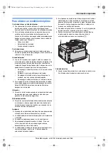 Предварительный просмотр 3 страницы Panasonic KXFLB881 - Network Multifunction Laser... Instrucciones De Funcionamiento