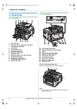 Предварительный просмотр 8 страницы Panasonic KXFLB881 - Network Multifunction Laser... Instrucciones De Funcionamiento