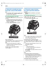 Предварительный просмотр 44 страницы Panasonic KXFLB881 - Network Multifunction Laser... Instrucciones De Funcionamiento