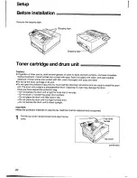 Preview for 22 page of Panasonic KXFLM600AL Operating Instructions Manual