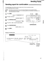 Предварительный просмотр 47 страницы Panasonic KXFLM600AL Operating Instructions Manual