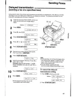 Предварительный просмотр 49 страницы Panasonic KXFLM600AL Operating Instructions Manual