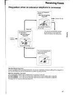 Предварительный просмотр 67 страницы Panasonic KXFLM600AL Operating Instructions Manual