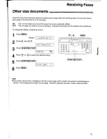 Предварительный просмотр 71 страницы Panasonic KXFLM600AL Operating Instructions Manual