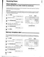 Предварительный просмотр 72 страницы Panasonic KXFLM600AL Operating Instructions Manual