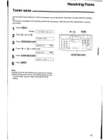 Предварительный просмотр 75 страницы Panasonic KXFLM600AL Operating Instructions Manual