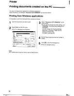 Предварительный просмотр 84 страницы Panasonic KXFLM600AL Operating Instructions Manual