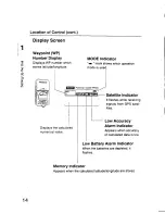 Preview for 13 page of Panasonic KXG5500 - GPS RECEIVER Operating Instructions Manual