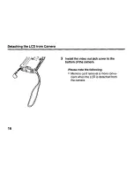 Preview for 16 page of Panasonic KXLD50 - COLOR LCD VIEWFINDER Operating Instructions Manual