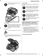 Предварительный просмотр 5 страницы Panasonic KXMB271 - B/W Laser - All-in-One Quick Reference Manual