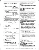 Предварительный просмотр 11 страницы Panasonic KXMB271 - B/W Laser - All-in-One Quick Reference Manual