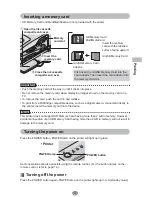 Предварительный просмотр 29 страницы Panasonic KXPX10M - DIGITAL VIDEO PRINTER Operating Instructions Manual