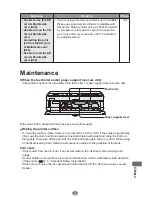 Preview for 103 page of Panasonic KXPX10M - DIGITAL VIDEO PRINTER Operating Instructions Manual