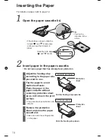 Предварительный просмотр 14 страницы Panasonic KXPX2M - HOME PHOTO PRINTER Operating Instructions Manual