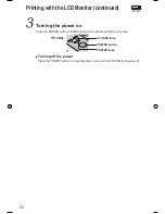 Preview for 22 page of Panasonic KXPX2M - HOME PHOTO PRINTER Operating Instructions Manual