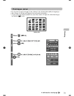 Preview for 33 page of Panasonic KXPX2M - HOME PHOTO PRINTER Operating Instructions Manual