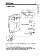 Предварительный просмотр 11 страницы Panasonic KXTC1710B - CORDLESS 900 ANALOG User Manual