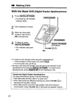 Предварительный просмотр 22 страницы Panasonic KXTC1710B - CORDLESS 900 ANALOG User Manual