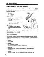 Предварительный просмотр 24 страницы Panasonic KXTC1710B - CORDLESS 900 ANALOG User Manual