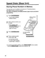 Предварительный просмотр 30 страницы Panasonic KXTC1710B - CORDLESS 900 ANALOG User Manual