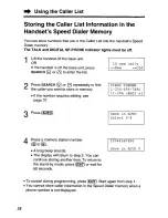 Предварительный просмотр 38 страницы Panasonic KXTC1710B - CORDLESS 900 ANALOG User Manual