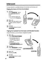 Предварительный просмотр 44 страницы Panasonic KXTC1710B - CORDLESS 900 ANALOG User Manual