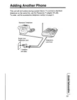 Предварительный просмотр 51 страницы Panasonic KXTC1710B - CORDLESS 900 ANALOG User Manual