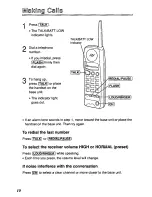 Preview for 10 page of Panasonic KXTC900DB - CORDLESS 900 ANALOG User Manual