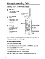 Preview for 12 page of Panasonic KXTC910DB - CORDLESS 900 ANALOG User Manual