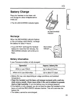 Предварительный просмотр 11 страницы Panasonic KXTC933B - CORDLESS 900 ANALOG User Manual