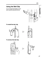 Предварительный просмотр 15 страницы Panasonic KXTC933B - CORDLESS 900 ANALOG User Manual