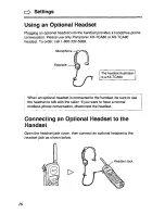 Предварительный просмотр 16 страницы Panasonic KXTC933B - CORDLESS 900 ANALOG User Manual