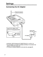 Preview for 8 page of Panasonic KXTC935B - CORDLESS 900 ANALOG User Manual