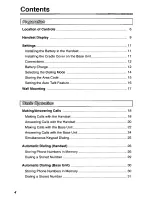 Preview for 4 page of Panasonic KXTCC912B - CORDLESS 900 ANALOG User Manual