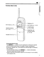 Preview for 7 page of Panasonic KXTCC912B - CORDLESS 900 ANALOG User Manual