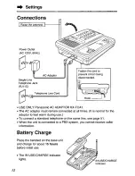 Preview for 12 page of Panasonic KXTCC912B - CORDLESS 900 ANALOG User Manual