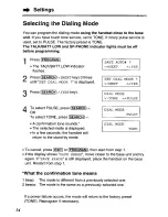 Preview for 14 page of Panasonic KXTCC912B - CORDLESS 900 ANALOG User Manual