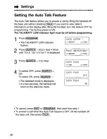 Preview for 16 page of Panasonic KXTCC912B - CORDLESS 900 ANALOG User Manual