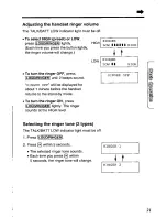 Preview for 21 page of Panasonic KXTCC912B - CORDLESS 900 ANALOG User Manual