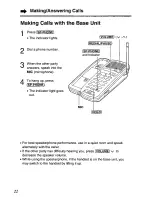 Preview for 22 page of Panasonic KXTCC912B - CORDLESS 900 ANALOG User Manual