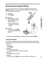 Preview for 25 page of Panasonic KXTCC912B - CORDLESS 900 ANALOG User Manual