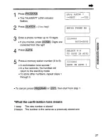 Preview for 27 page of Panasonic KXTCC912B - CORDLESS 900 ANALOG User Manual