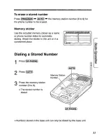 Preview for 31 page of Panasonic KXTCC912B - CORDLESS 900 ANALOG User Manual