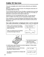 Preview for 32 page of Panasonic KXTCC912B - CORDLESS 900 ANALOG User Manual