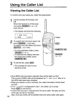 Preview for 34 page of Panasonic KXTCC912B - CORDLESS 900 ANALOG User Manual