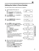 Preview for 37 page of Panasonic KXTCC912B - CORDLESS 900 ANALOG User Manual