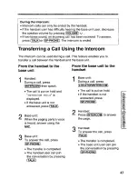 Preview for 43 page of Panasonic KXTCC912B - CORDLESS 900 ANALOG User Manual