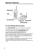 Preview for 44 page of Panasonic KXTCC912B - CORDLESS 900 ANALOG User Manual