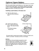 Preview for 46 page of Panasonic KXTCC912B - CORDLESS 900 ANALOG User Manual