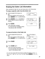 Предварительный просмотр 45 страницы Panasonic KXTCC936B - CORDLESS 900 ANALOG User Manual